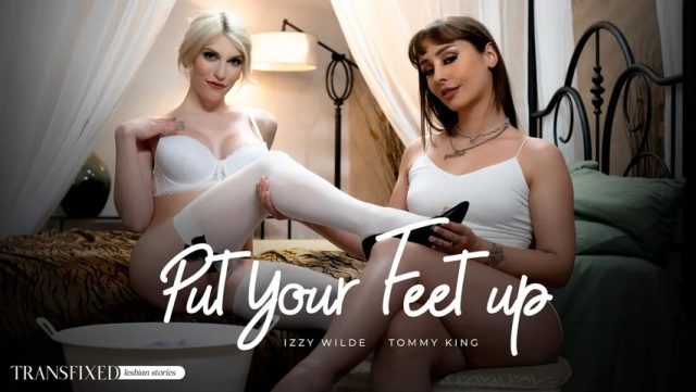 Crot Trans: Izzy Wilde & Tommy King Bikin Lo Ngelunjur Sambil Nungging