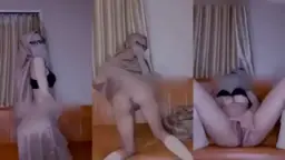 Hijab Bugil, Sange Minta Tolong, Lanjut Omek Sampe Puas.