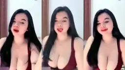 Host Cantik Ressa Pake Baju Bening, Toge Padet Bikin Ngiler