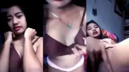Main Vcs Sendirian Bareng Cewek Kampung Nakal, Sampe Basah Semua