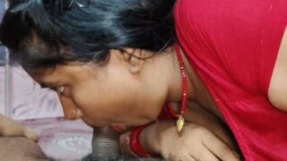 Bhabhi Sange Banget, Nyepong Desi Sampe Abis, Terus Ngeludes Mani