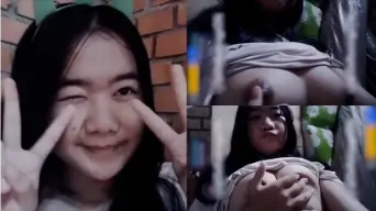 Mey Si Bocil Toge Imut Lagi Buka-bukaan, Toketnya Kelihatan Bikin Ngilu.