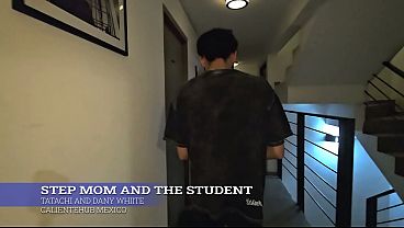 Ibu Tiri Lagi Ngajarin Muridnya Yang Panas Dingin, Sampe Basah Kuyup.