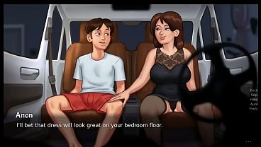 Ibu Tiri Nungguin Sambil Ngilu… Terus Nanya Yang Sejujurnya (18+) | Event Rute Baru | Summertime Saga.