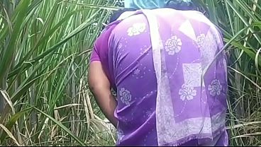 Desa India, Pasangan Bercinta Di Alam Bebas, Panas Dan Liar.