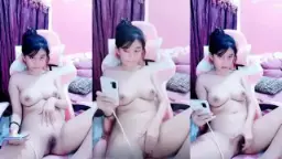 Cantik Imut, Jari Mungil Mainin Memek, Badan Montok Bikin Ngaceng