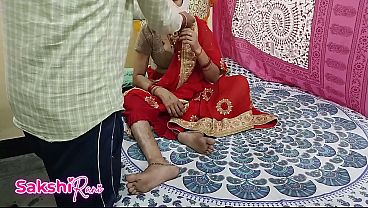 Ibu Baru Nikah Digojlok Mertua Pas Suami Kerja, Bikin Hari Spesial Pakai Saree, Pertama Kali Selingkuh Sange Berat, Suara Nafas Dan Omongan Kotor Bikin Makin Greget.